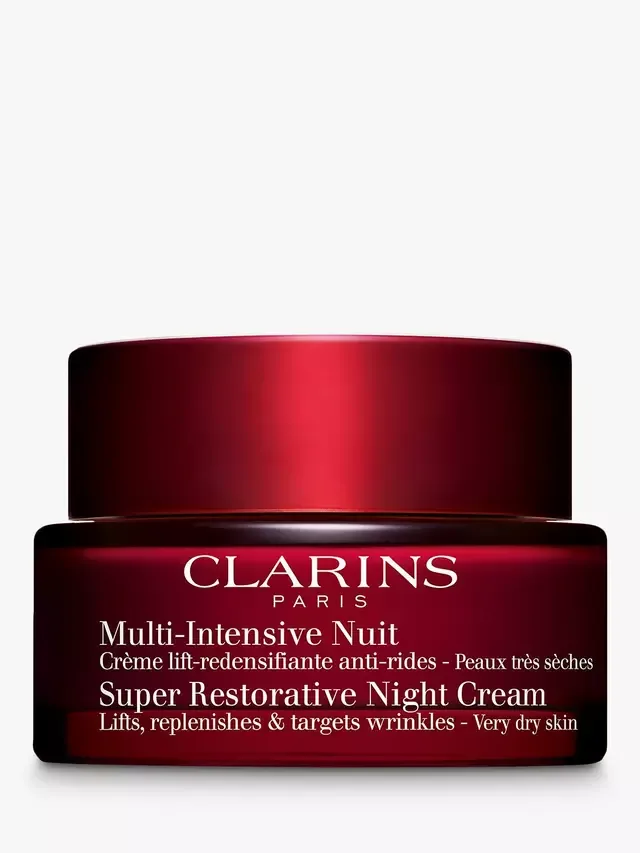 Супервосстанавливающий ночной крем для очень сухой кожи, 50 мл Clarins