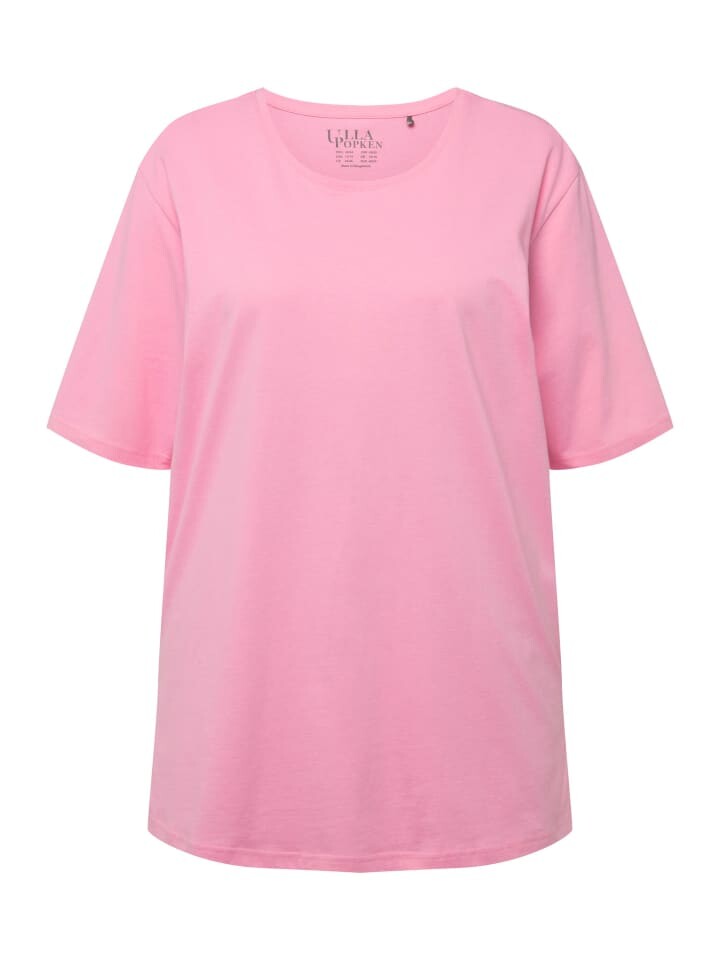 

Футболка Ulla Popken, цвет hell pink