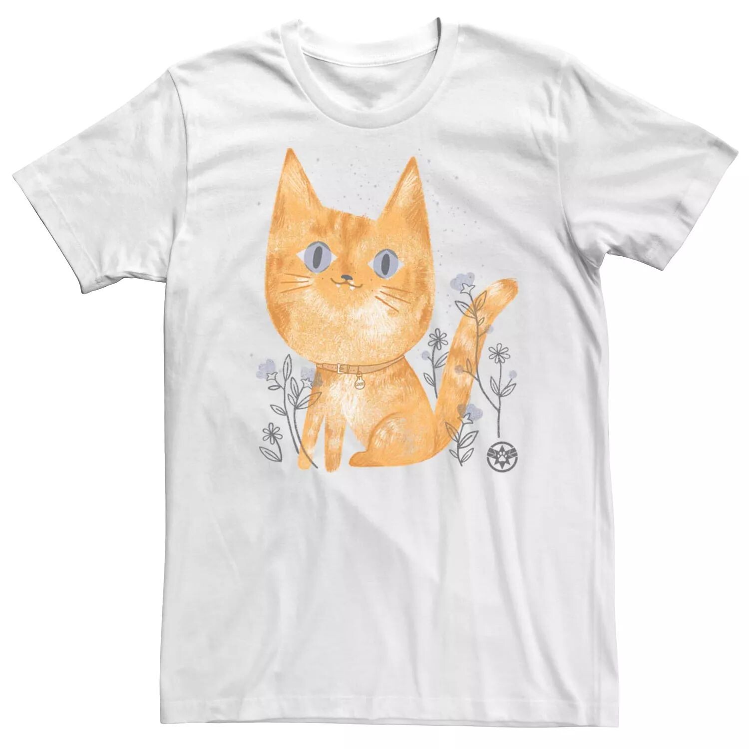 

Мужская футболка с милым рисунком Captain Marvel Goose Licensed Character