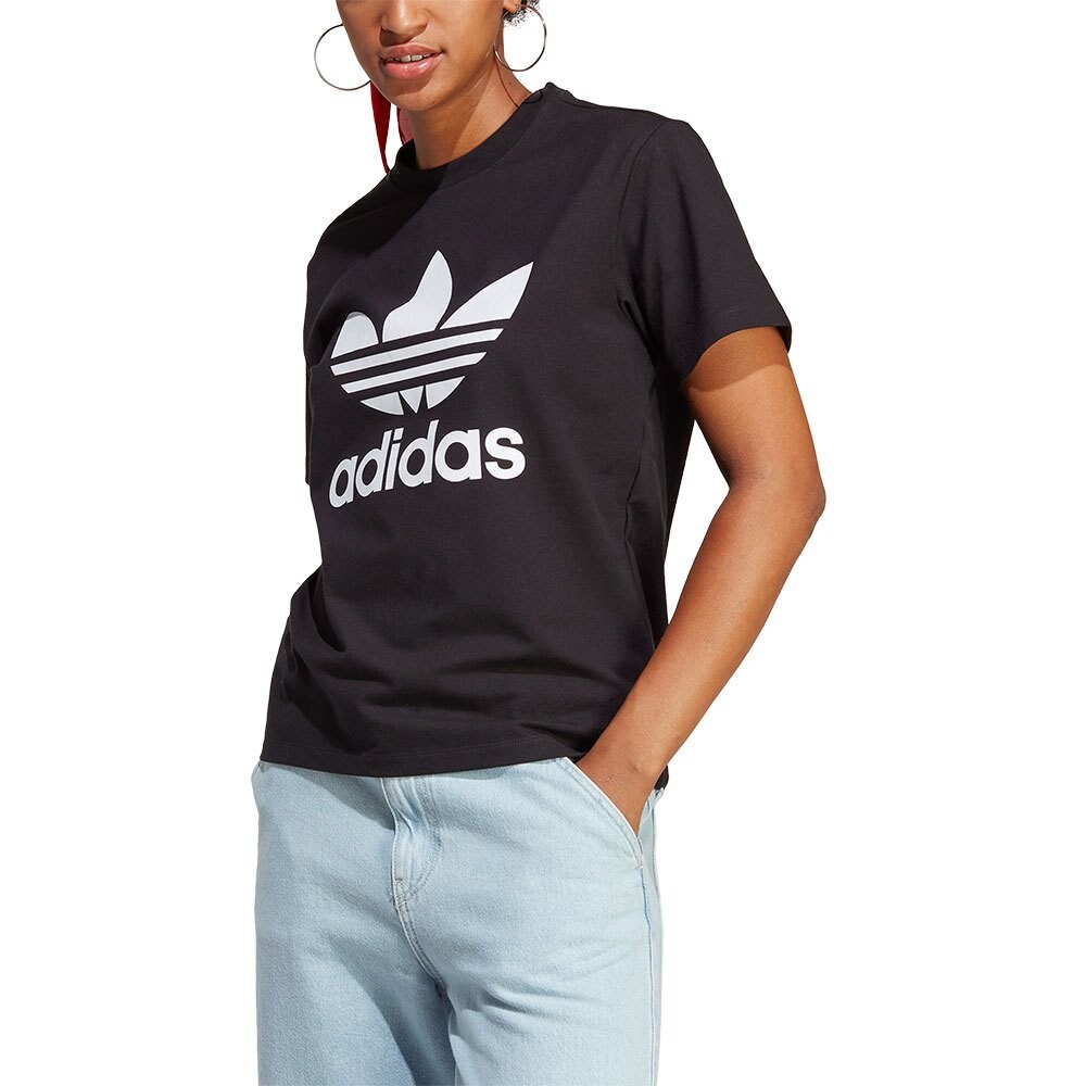 

Футболка adidas Originals Adicolor Classics Trefoil, черный