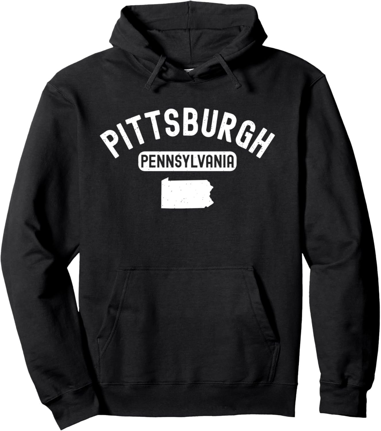 

Толстовка Pittsburgh Pennsylvania Steel Philadelphia City Retro 412 Pennsylvania City Apparel Co, черный