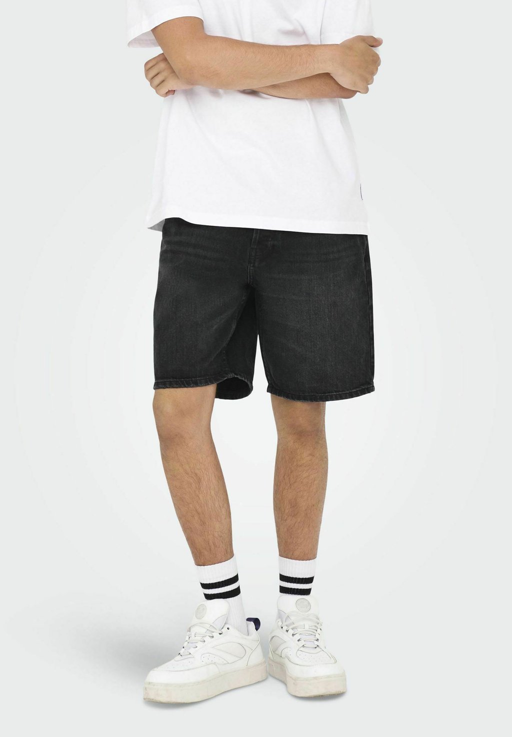 

Джинсовые шорты Only & Sons, цвет Black Denim