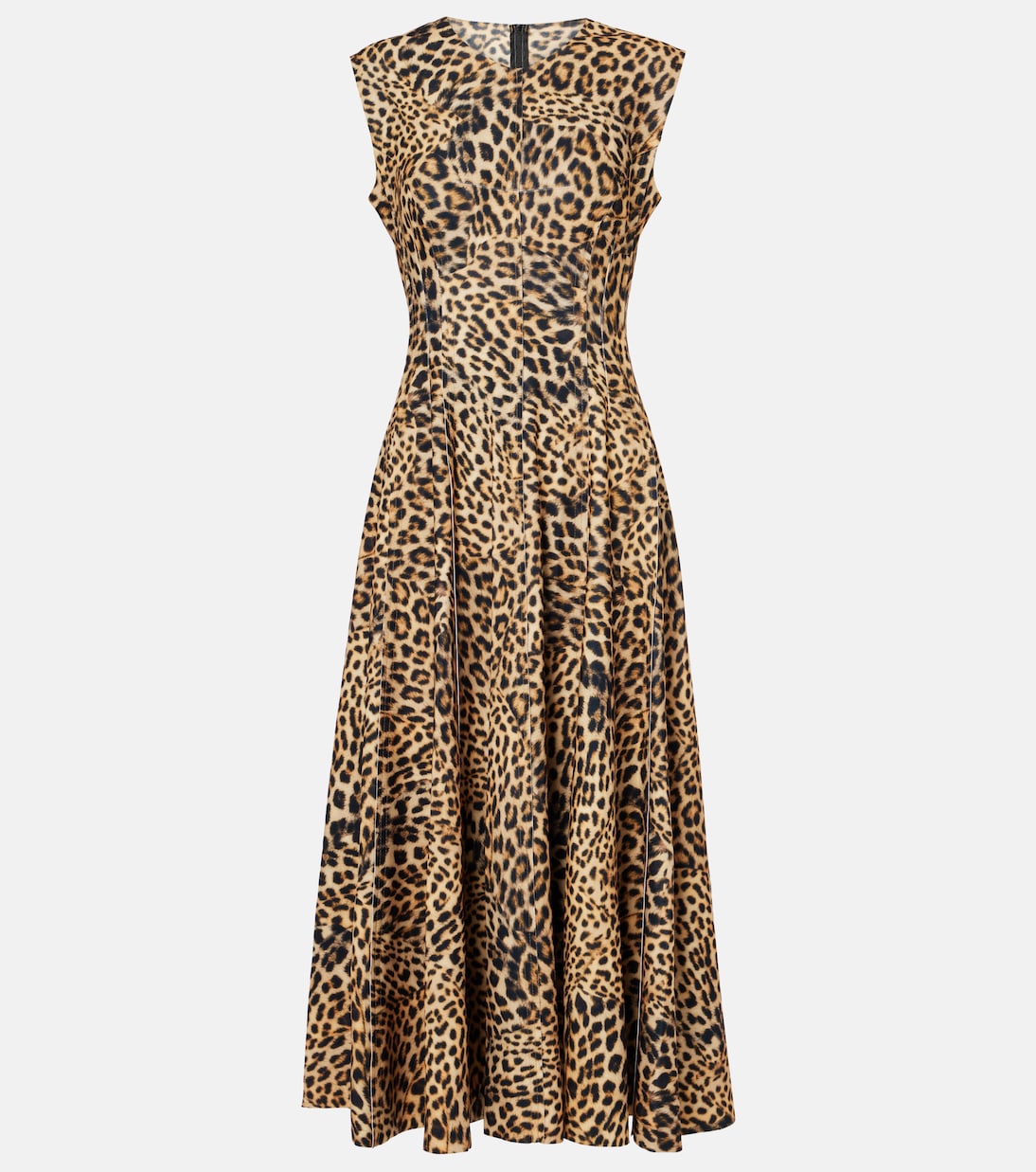 

Макси-платье Grace с леопардовым принтом Norma Kamali, Cheetah Patch