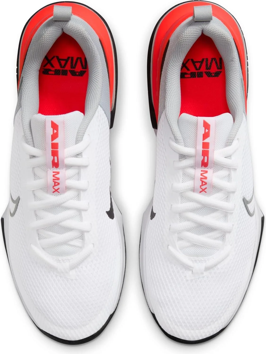Мужские спортивные кроссовки Nike Air Max Alpha Trainer 6 размера M, белый/черный/серый/серый — фото 4