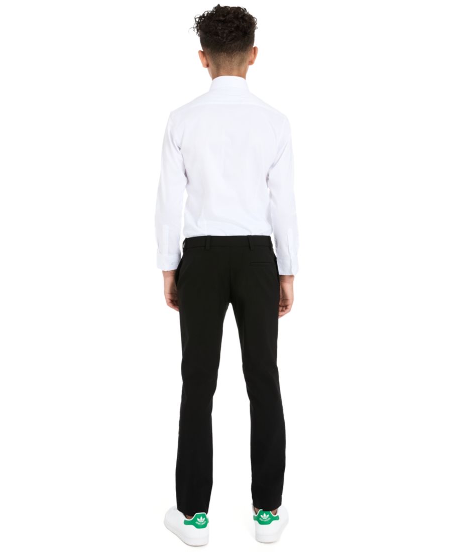 Рубашка на пуговицах для мальчиков 5-7 лет Kenneth Cole Reaction, White — фото 3