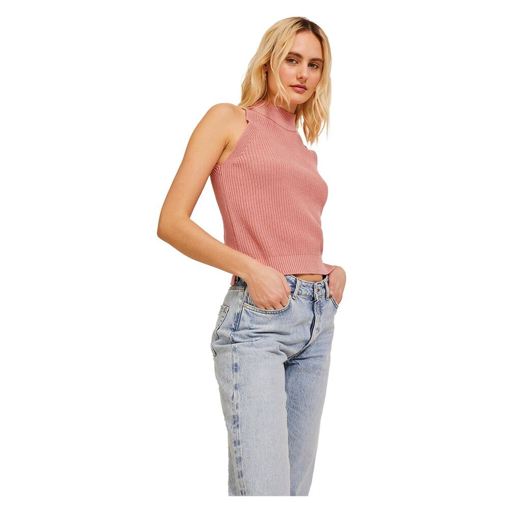 

Футболка без рукавов Jack & Jones Zitta Twist, розовый