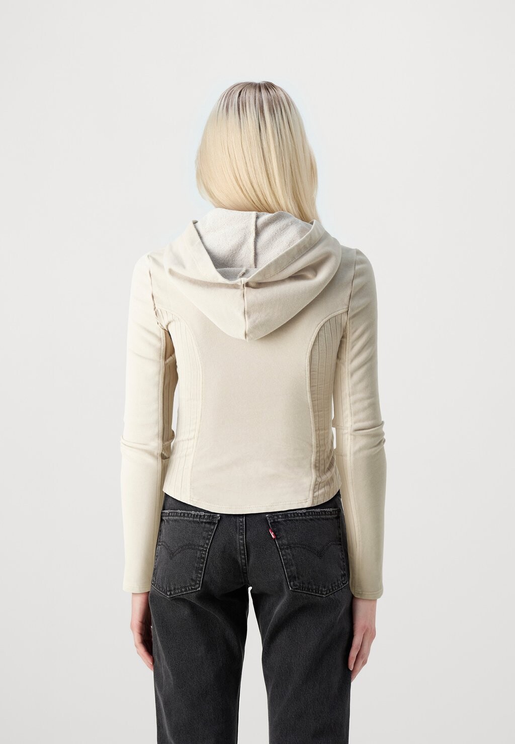 

Толстовка FRAN HOODED ZIP THROUGH BDG Urban Outfitters, кремовый