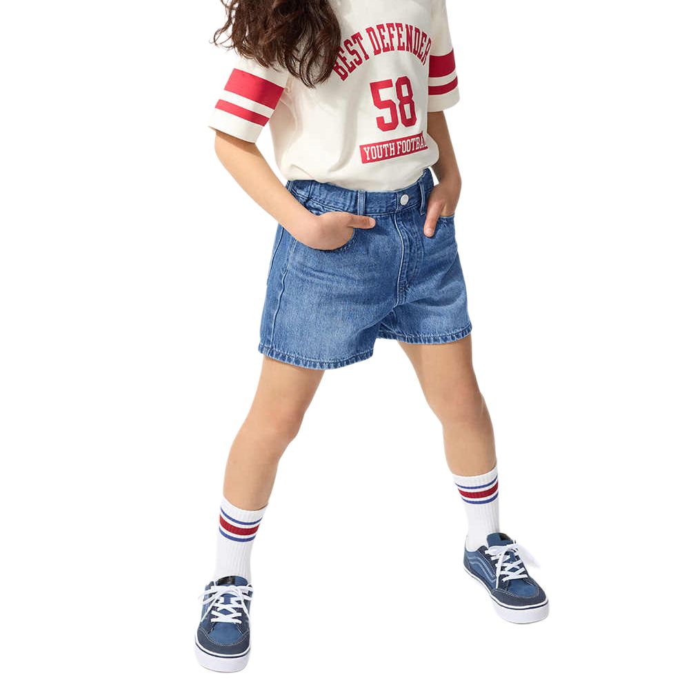 

Шорты SS25 для детей 3-7 лет UNIQLO, синий