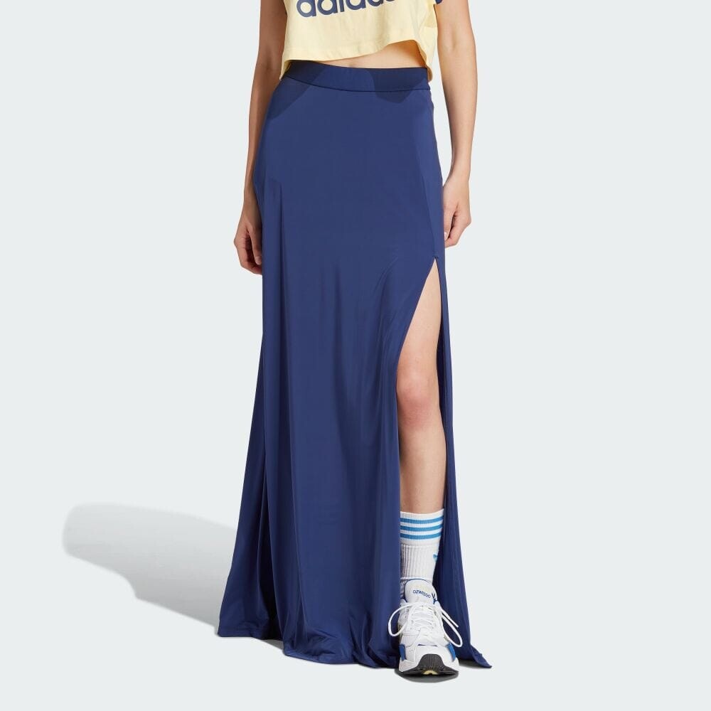

Юбка Adidas Premium Originals Flowy Maxi Skirt, цвет Dark Blue