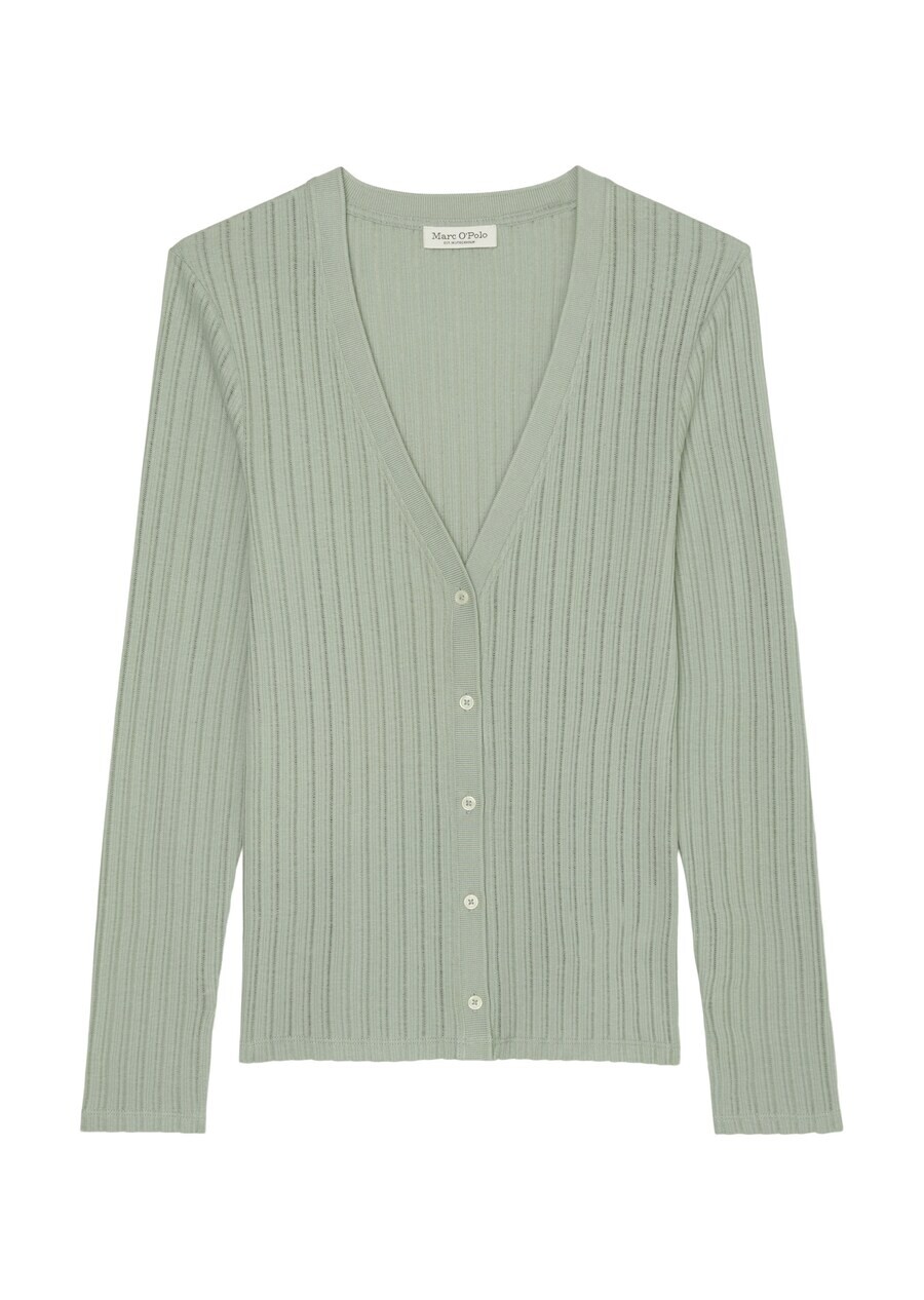

Вязаный кардиган Marc O'Polo Knit Cardigan, оливковый