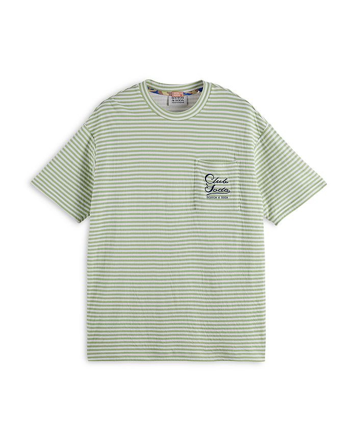 

Футболка с логотипом и карманом Scotch & Soda, зеленый