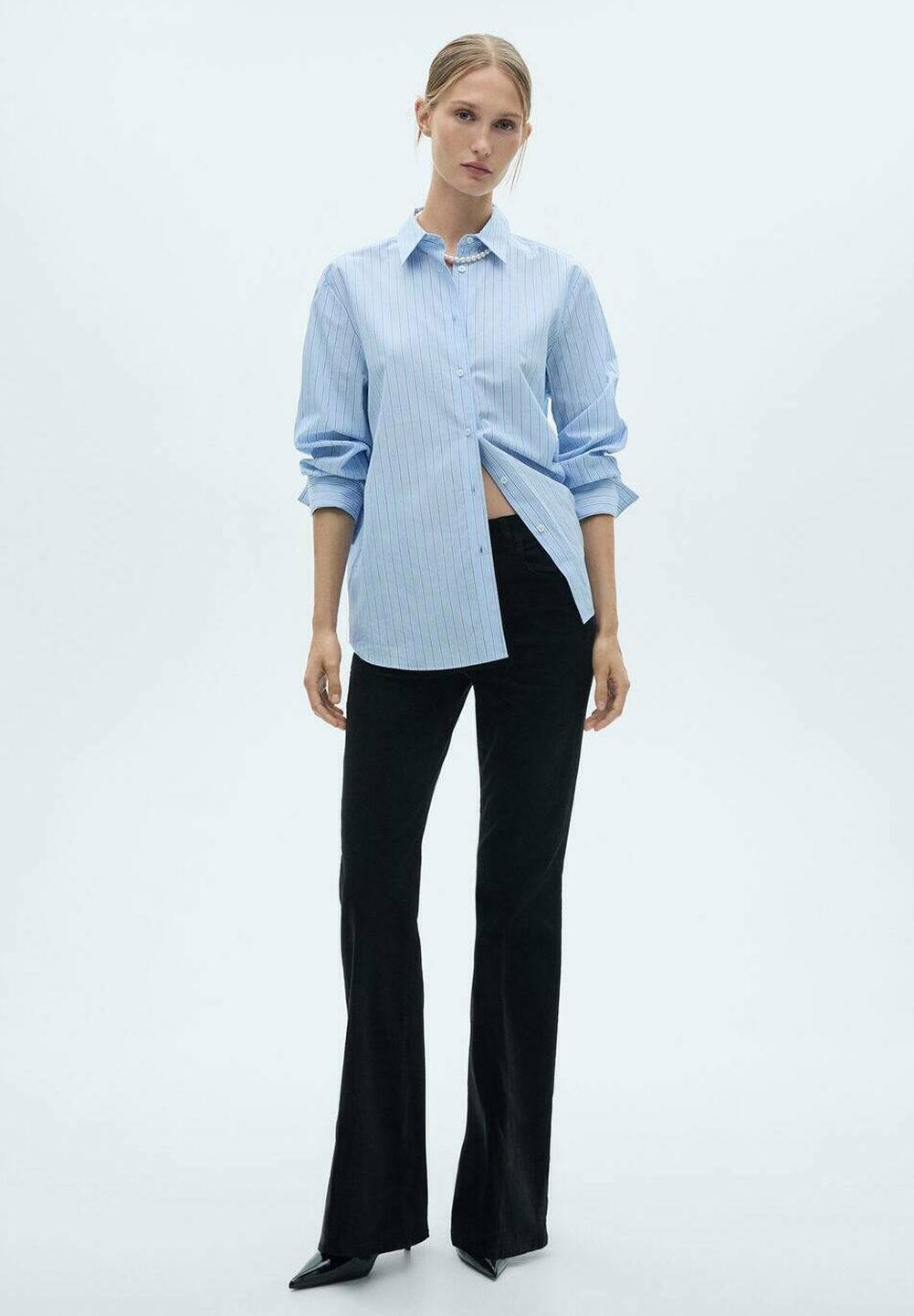 

Брюки VIOLETAP Mango, черный