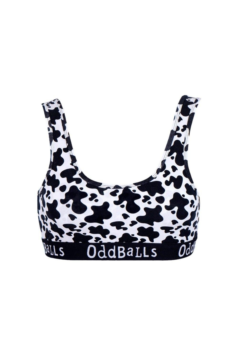 

Бюстгальтер без косточек Fat Cow OddBalls, черный