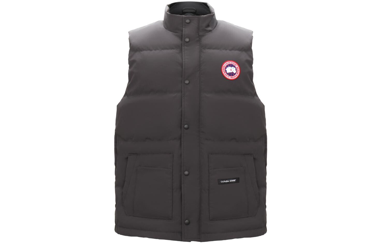

Пуховик унисекс темно-серый Canada Goose