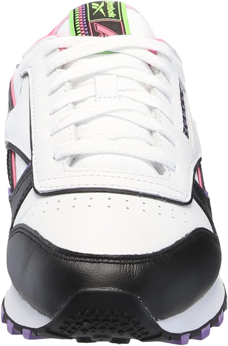 Кроссовки Reebok Classic Nylon (Little Kid), белый/черный/розовый — фото 2