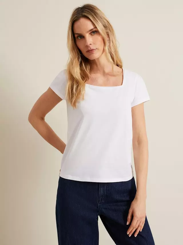 

Футболка Phase Eight Bella Cotton, белый
