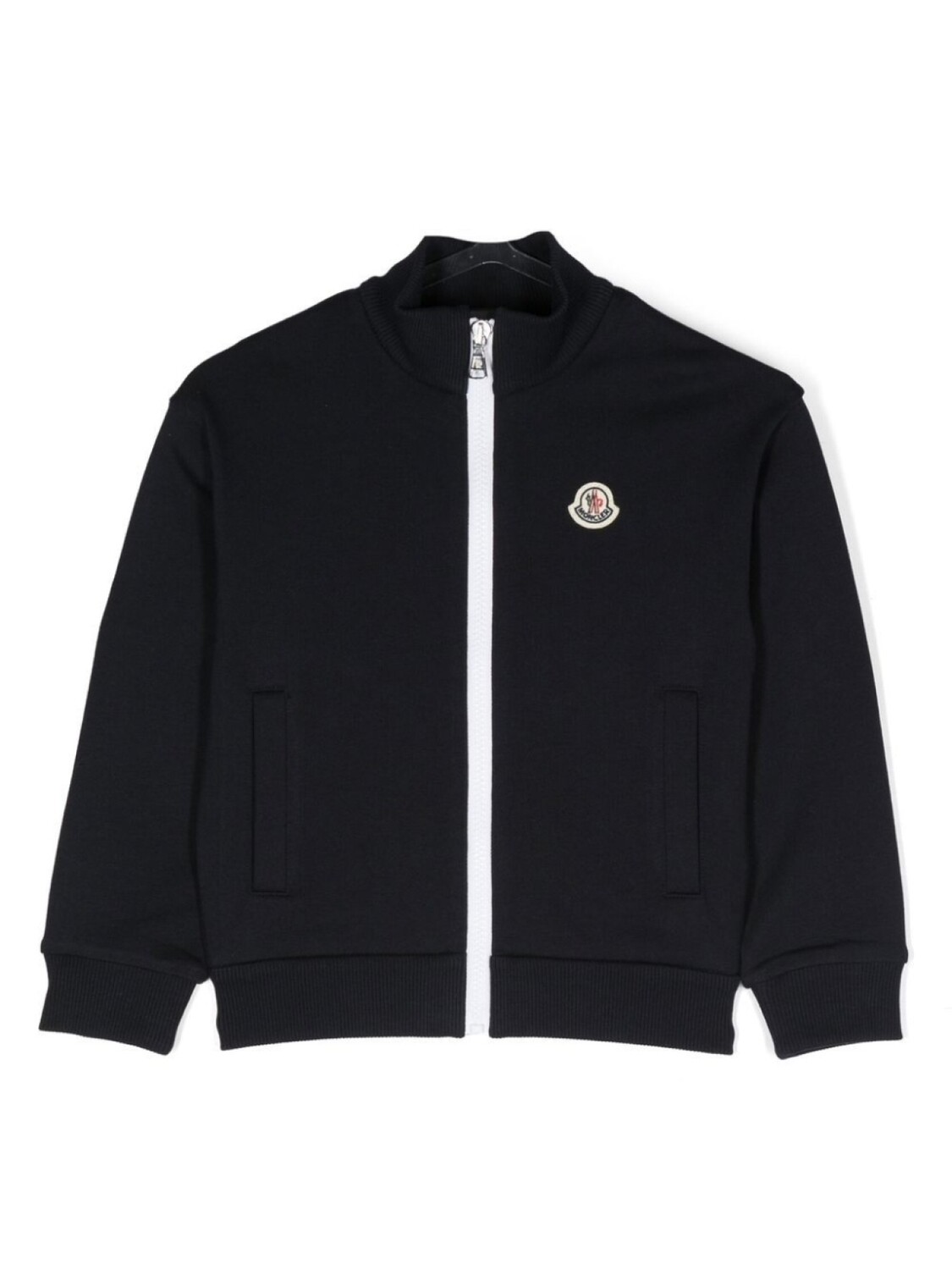 

Moncler Enfant куртка с вышивкой, синий