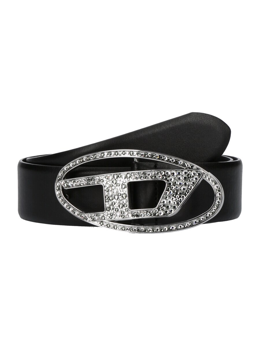 

Кожаный ремень DIESEL Belt B-1DR STRASS, черный