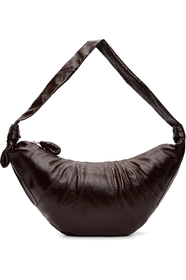 

Lemaire Большой коричневый пакет для круассанов