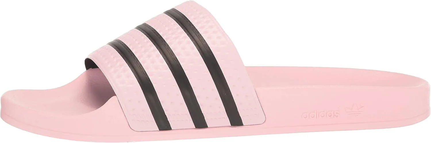 Мужские сандалии Adidas Originals AdiletteSlide, розовый/черный — фото 4