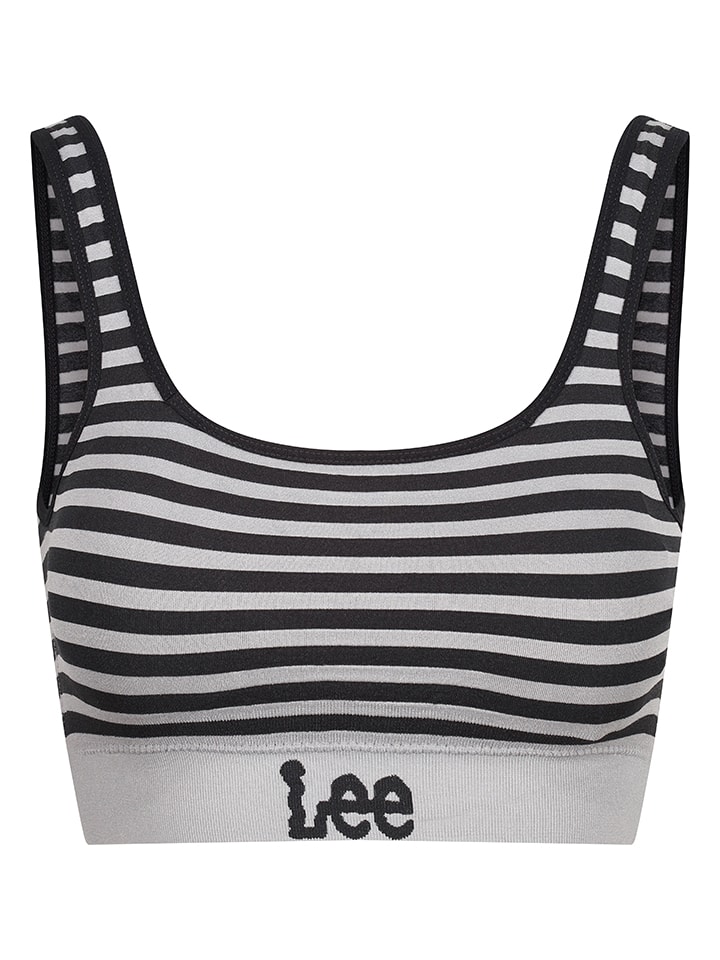 

Бюстье LEE Underwear, серый/черный