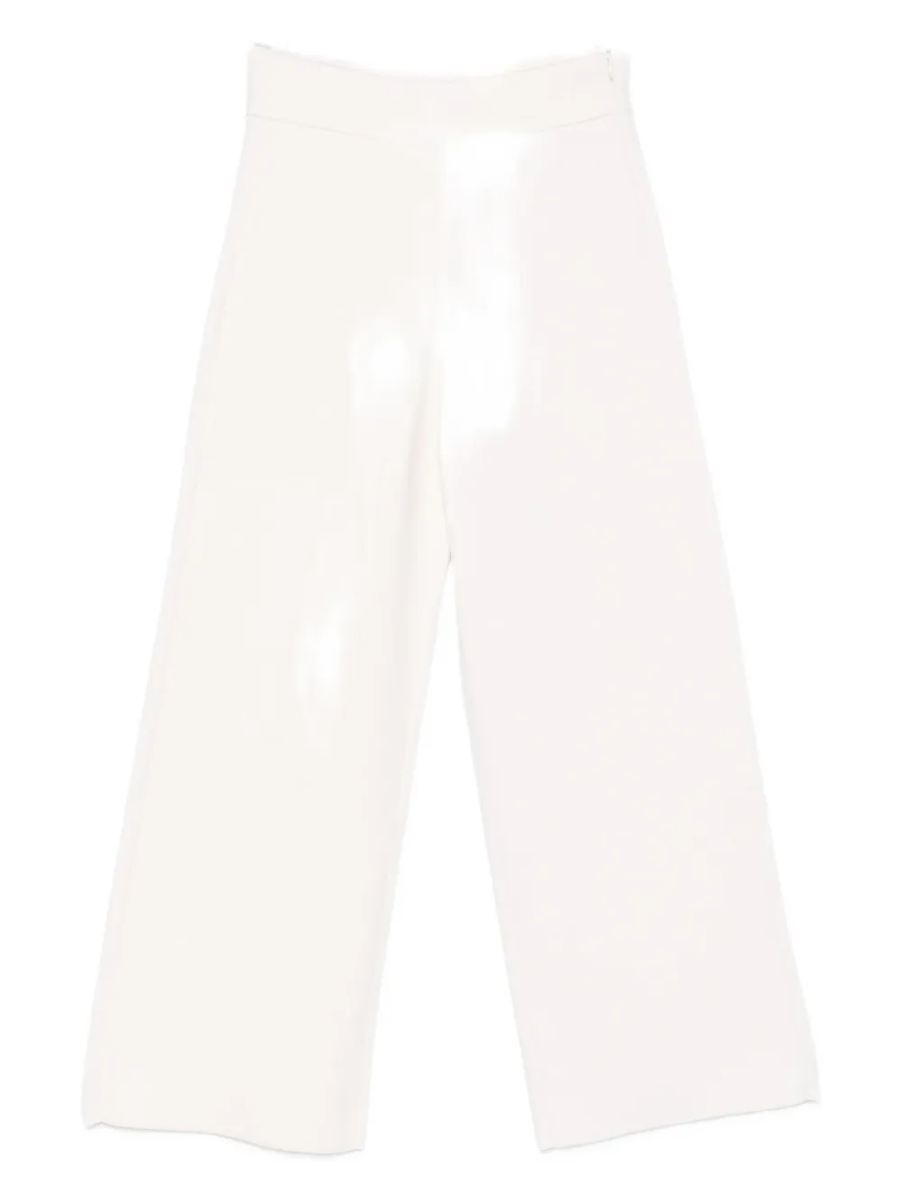 

Трикотажные брюки широкого кроя Akris Punto, белый
