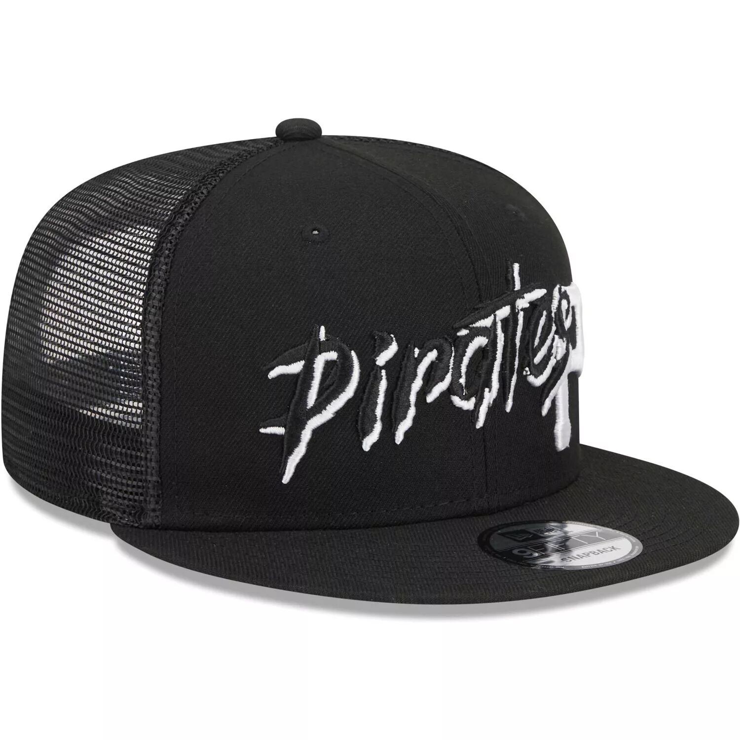

Мужская черная кепка New Era Pittsburgh Pirates Street Trucker 9FIFTY Snapback