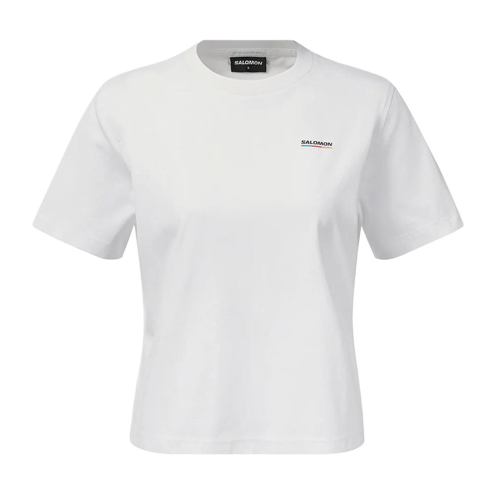 

SALOMON Футболка Regular женская белая