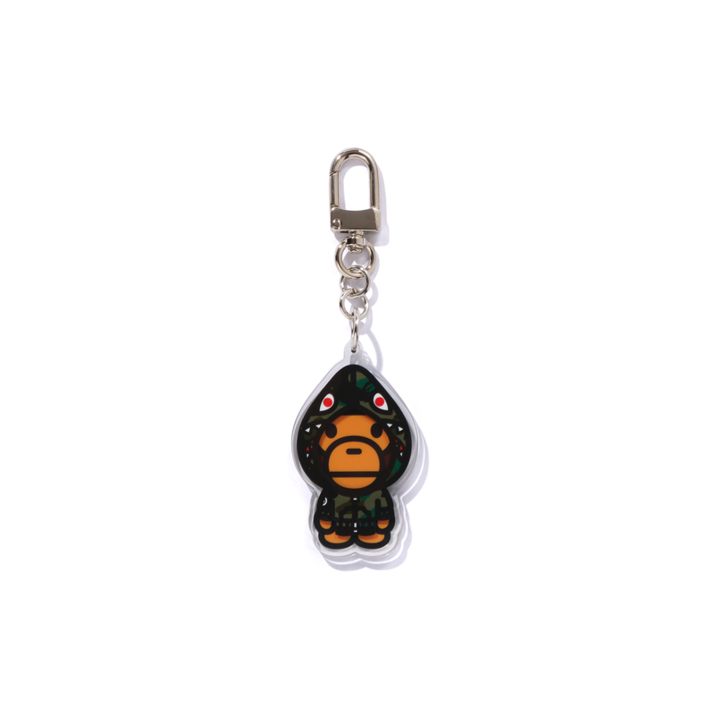 

A BATHING APE Акриловый кулон унисекс, White WHL