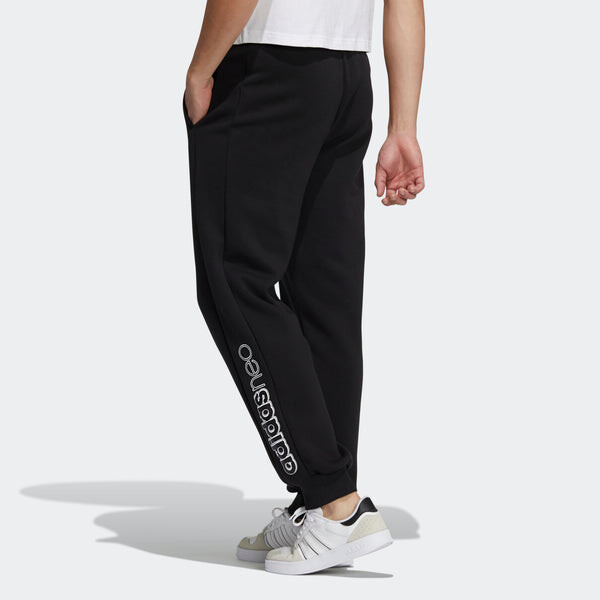 Спортивные штаны Men's adidas neo Wp Tp Alphabet Logo Bundle Feet Sports Pants/Trousers/Joggers Black, черный — фото 3