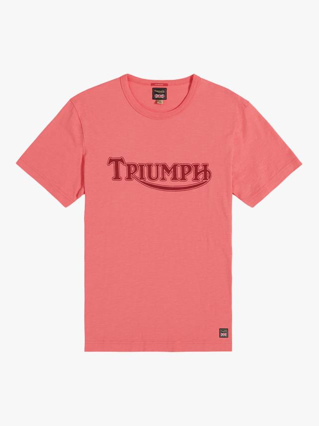 

Футболка с вилочным уплотнением Triumph Motorcycles, цвет Rose