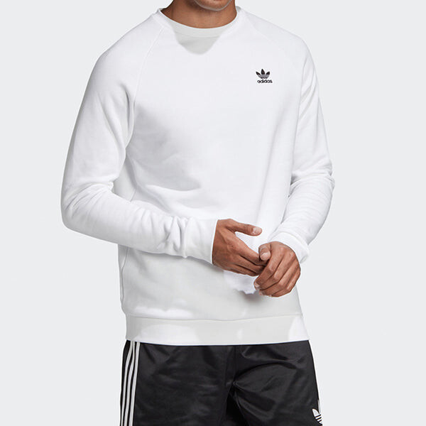 Толстовка adidas originals Printing Sports Pullover White, белый — фото 3