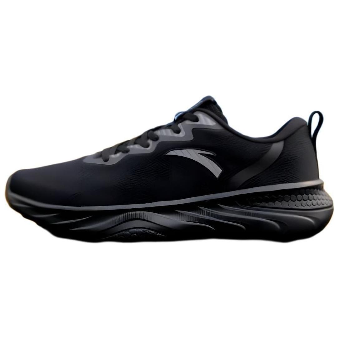 

Кроссовки Anta Cushioning с низким верхом, износостойкие, мужские, черные