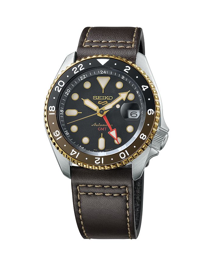 

5 Спортивные часы, 43 мм Seiko Watch, черный