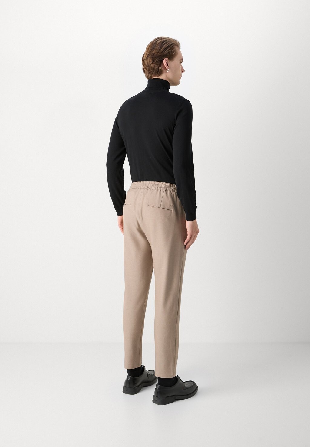 

Брюки Como Tapered Drawstring Pants Les Deux, бежевый
