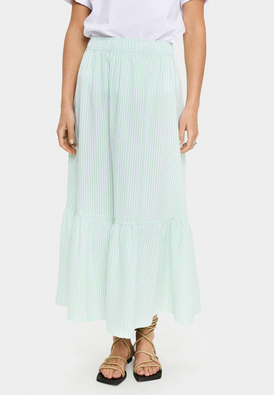 

Юбка Saint Tropez ELMIKOSZ, Pistachio Green White Stripe/Green