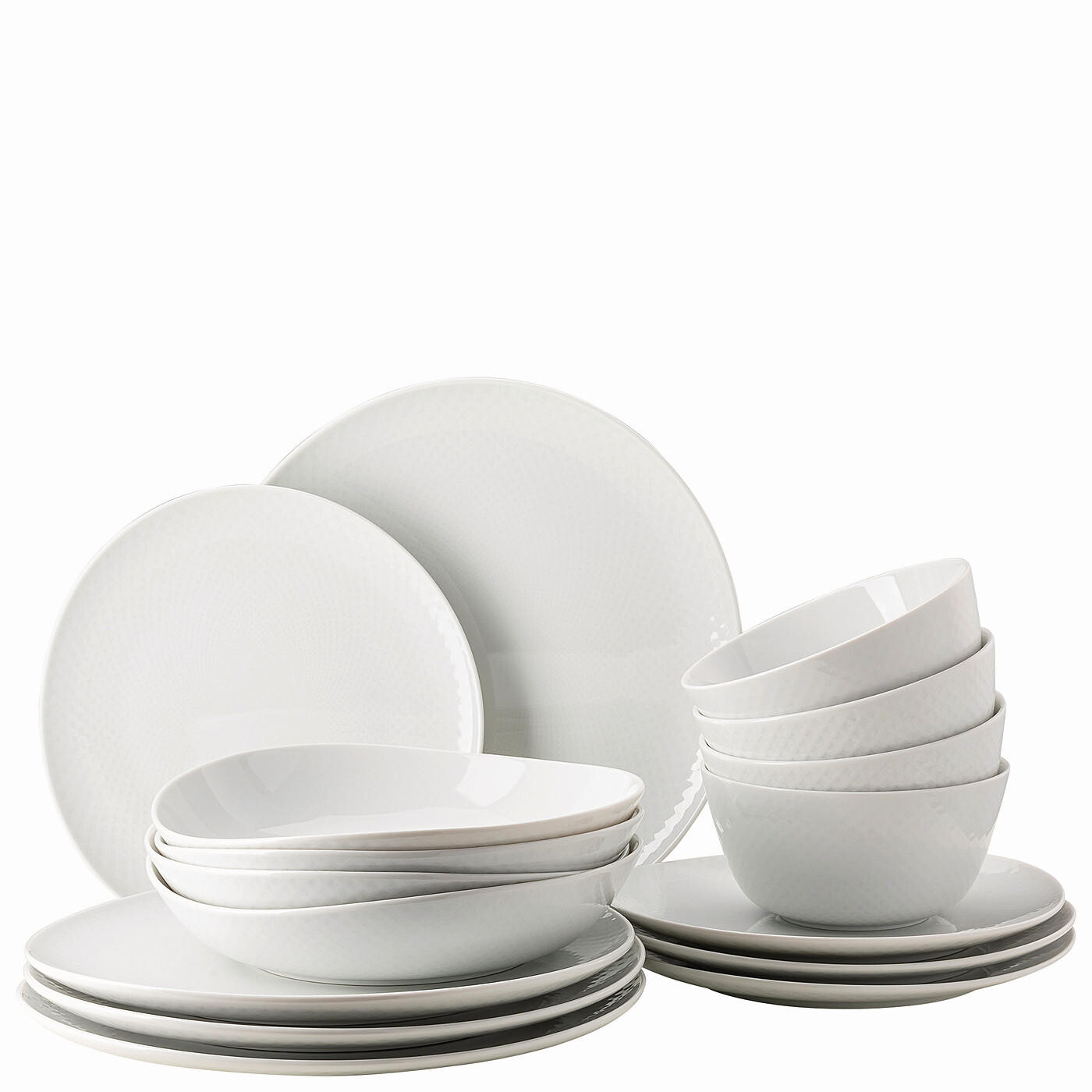 

Комбинированный сервиз 16 шт юнто Rosenthal, белый