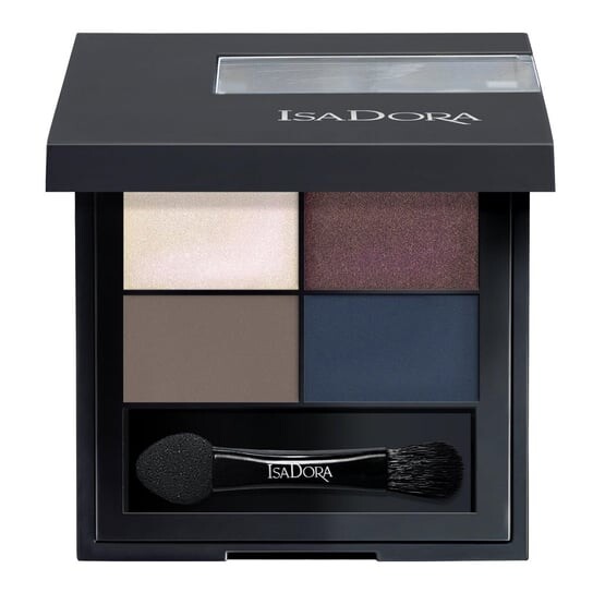 

Тени для век Quadruple, 07 Marine Style 4g Isadora, Eye Shadow Quartet, разноцветный