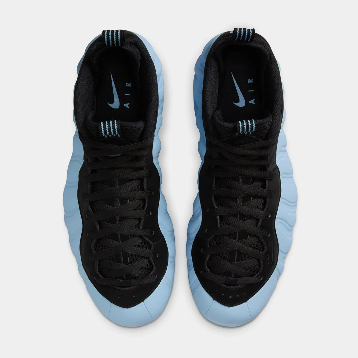Мужские кроссовки Nike Air Foamposite OneSneaker, Psychic Blue Black — фото 3