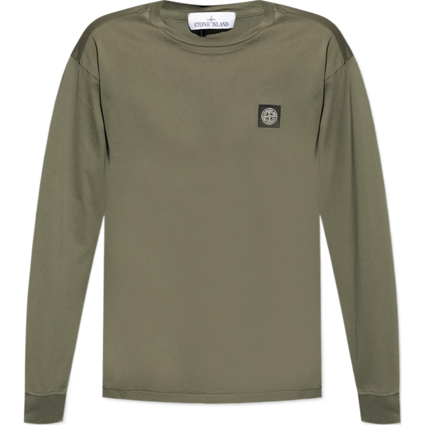 

Футболка мужская зеленая Stone Island, зеленый