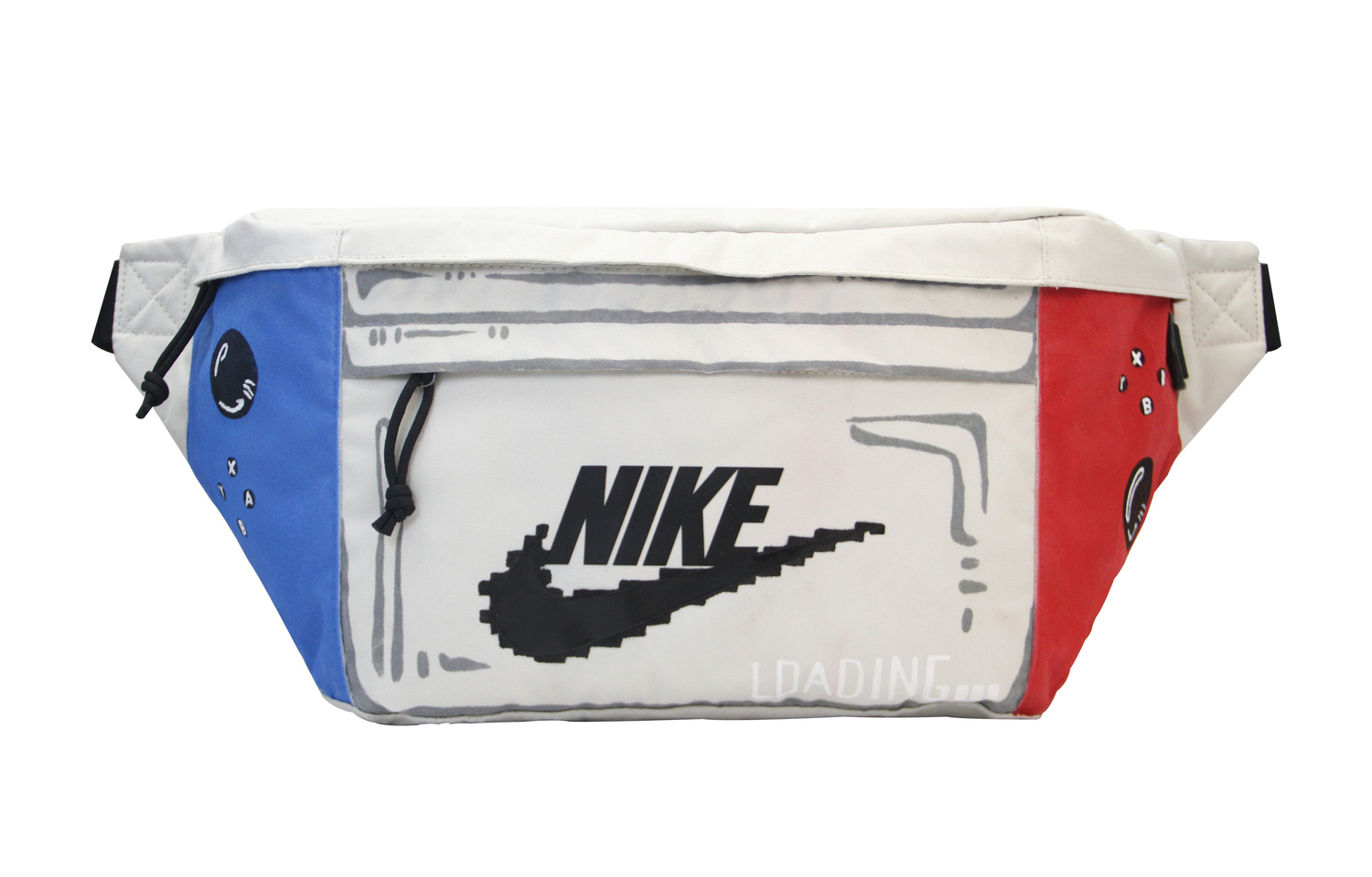

Nike Тканевая наплечная сумка через плечо поясная сумка унисекс костяной белый, Red