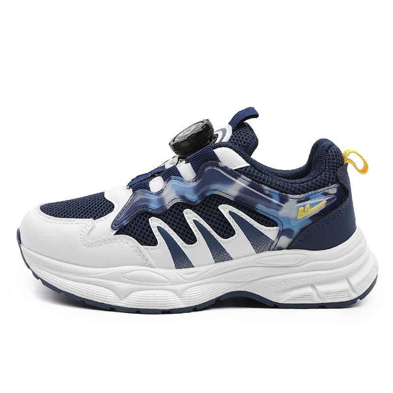 

Антискользящие износостойкие низкие детские кроссовки Kids' WARRIOR, темно-синий