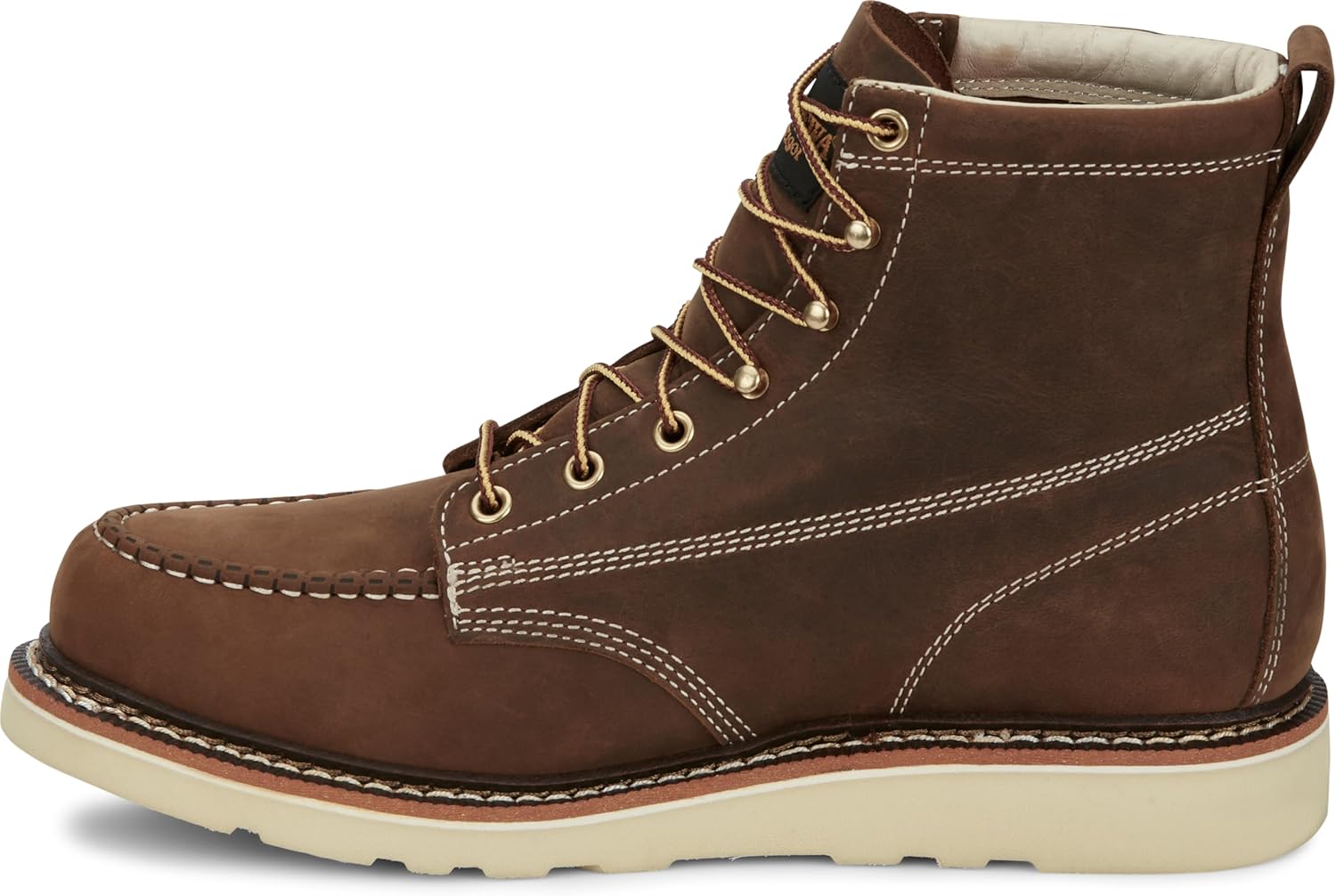 Ботинки мужские Chippewa Men's Edge Walker 6 с шнуровкой и клиновидной подошвой, Hickory - Soft Toe — фото 2