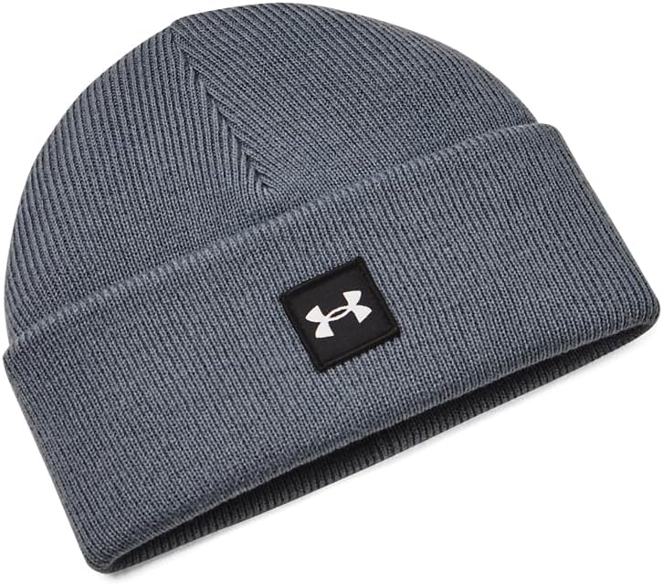 

Under Armour мужская шапка Halftime Shallow Cuff, (002) Gravel/White