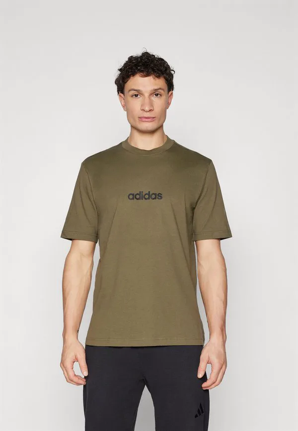 Футболка с принтом Adidas Sportswear, Olive Strata/Black