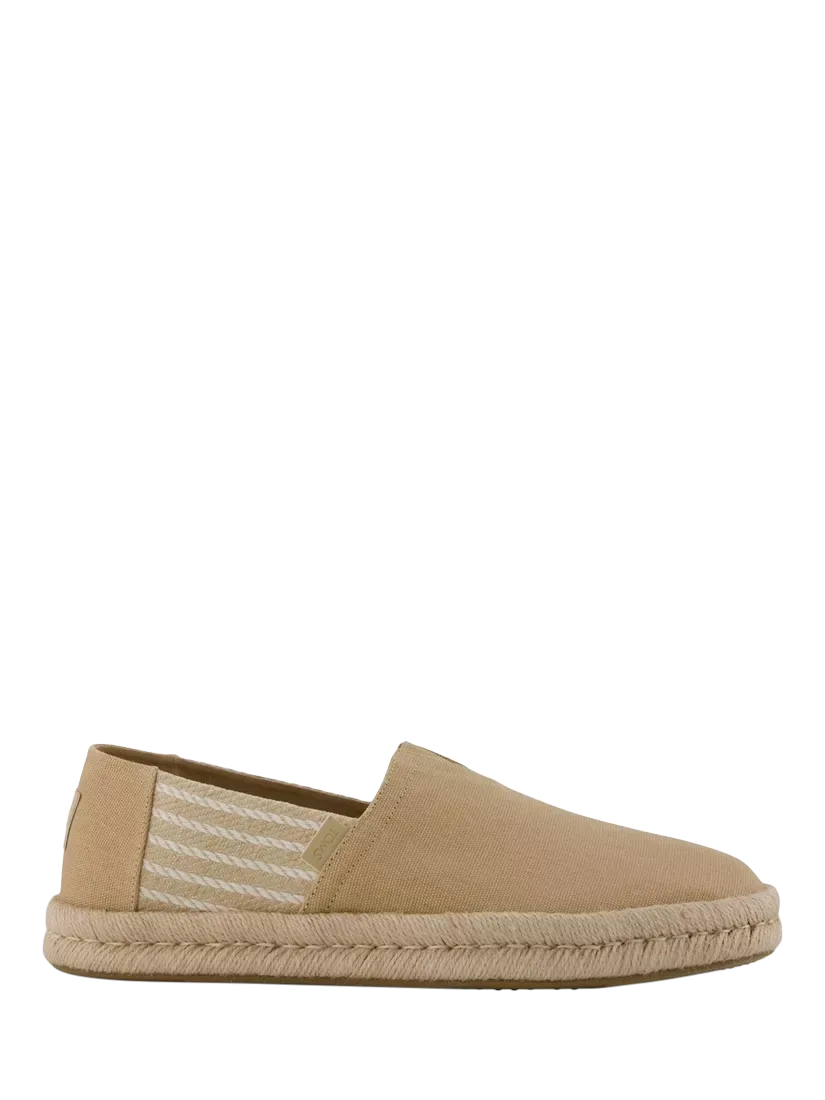 Эспадрильи на платформе Alpargata Rope 20, цвет овсяный TOMS