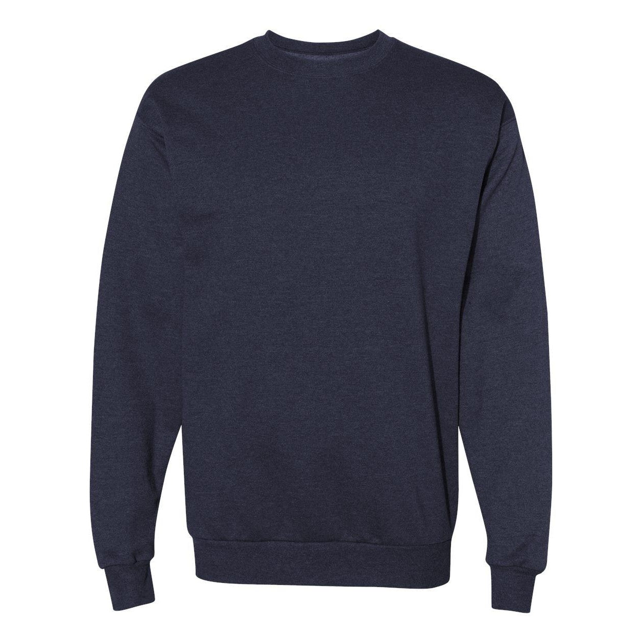 

Толстовка Hanes Ecosmart с круглым вырезом, цвет heather navy