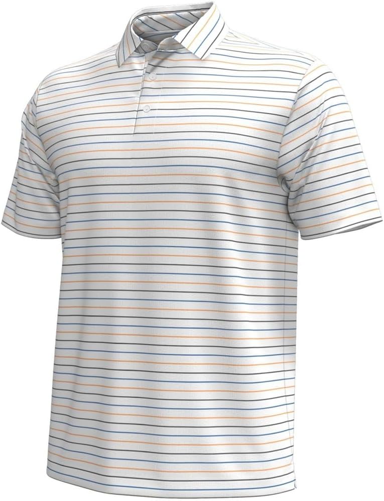 

Новая мужская поло для гольфа Under Armour T2 Green Trace Stripe - выберите размер и цвет, White