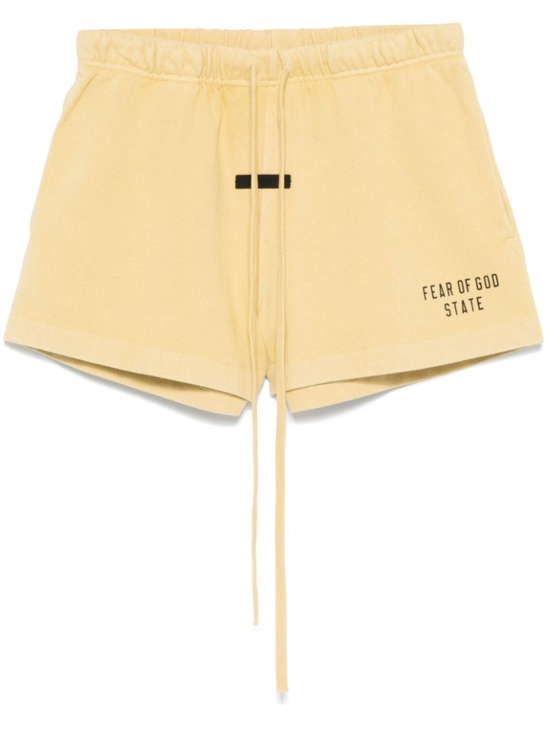 

FEAR OF GOD ESSENTIALS шорты с логотипом, желтый