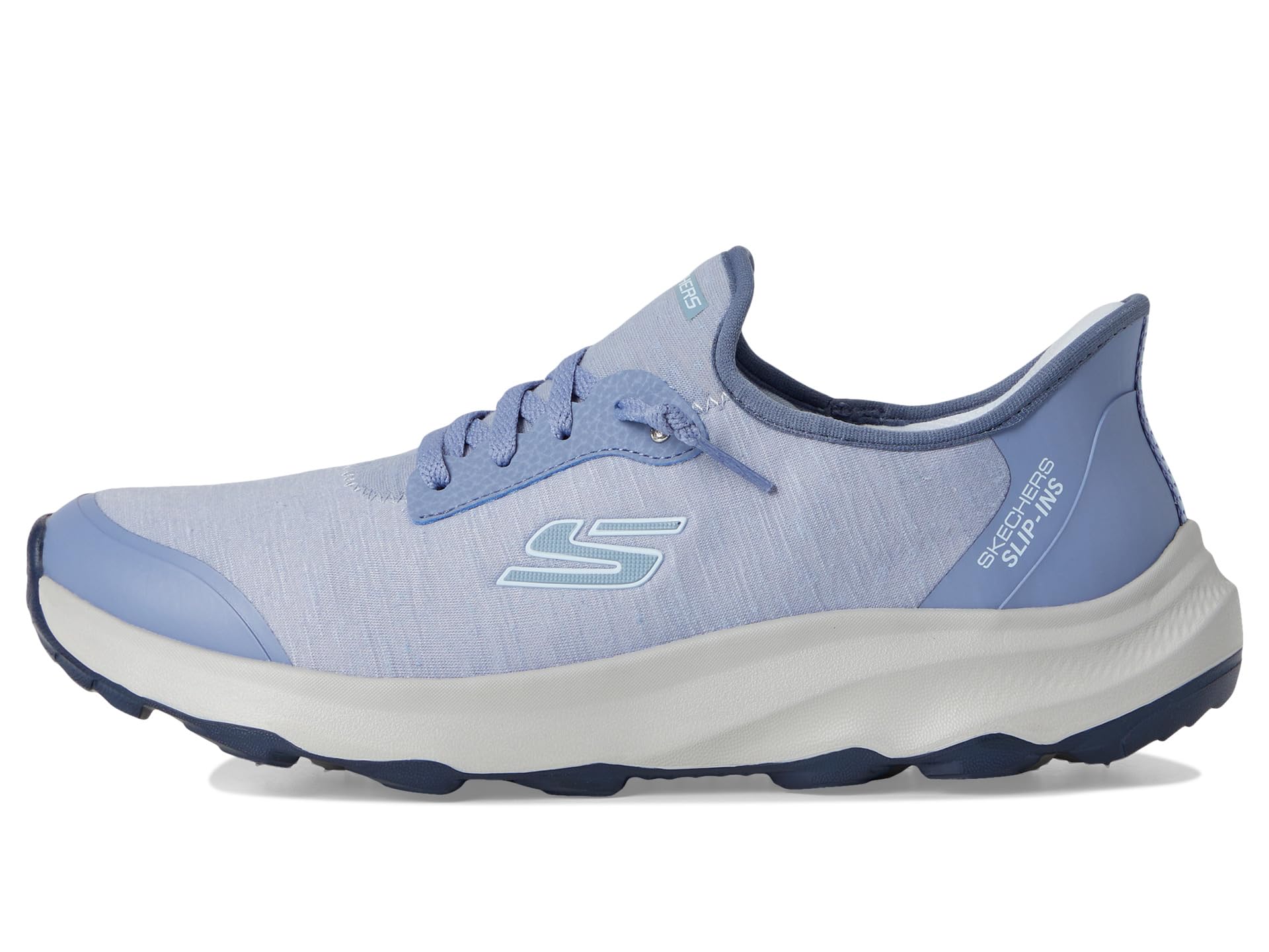 Кроссовки SKECHERS Ridge Oak Hands Free Slip-Ins, цвет Light Blue — фото 4